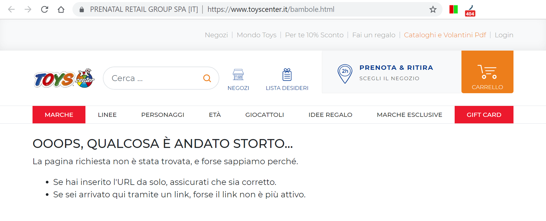 toyscenter.it vecchio url