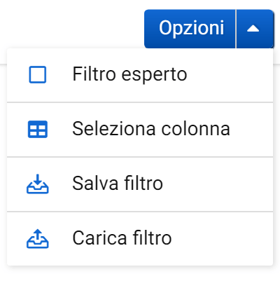 Toolbox SISTRIX: opzioni per la sezione "Keyword"