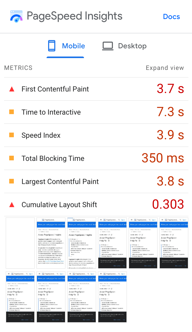 Lab Data 