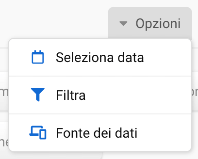 Toolbox SISTRIX: opzioni disponibili nella sezione URL di un dominio