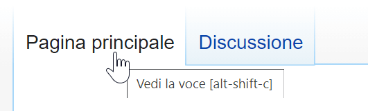 Un Tooltip di Wikipedia