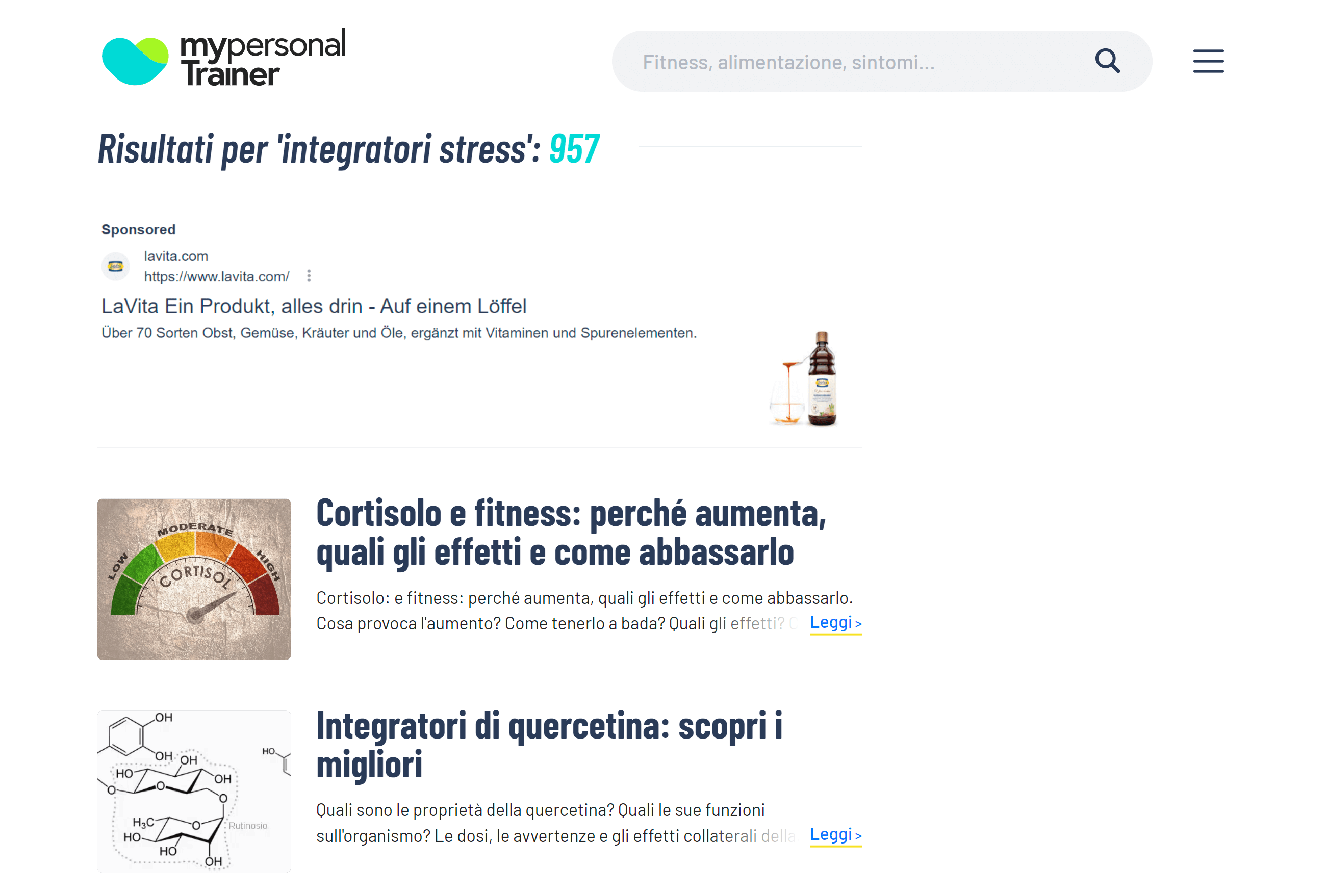 Ricerca interna di my-personaltrainer.it