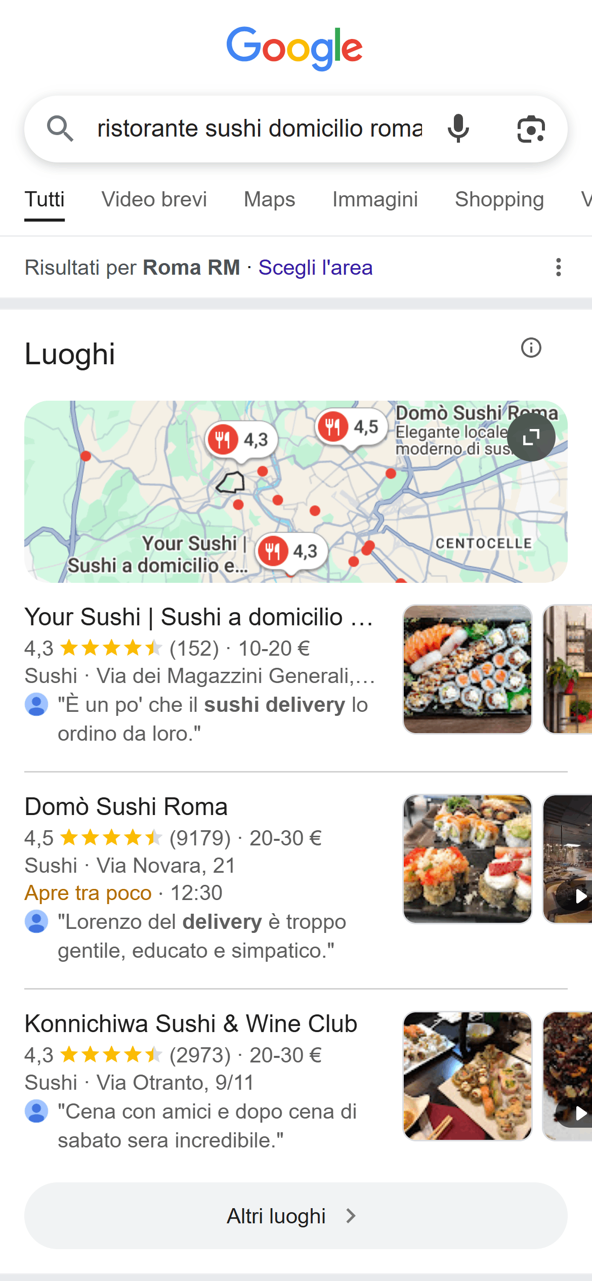Esempio di local pack
