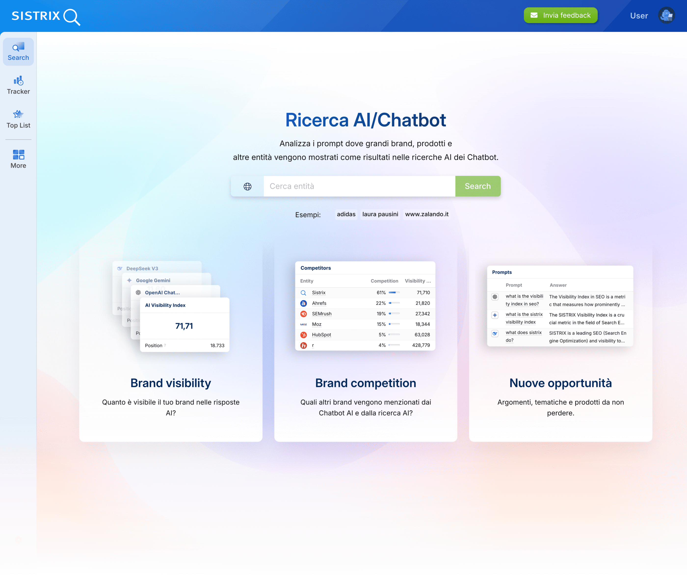 SISTRIX AI Toolbox Screenshot