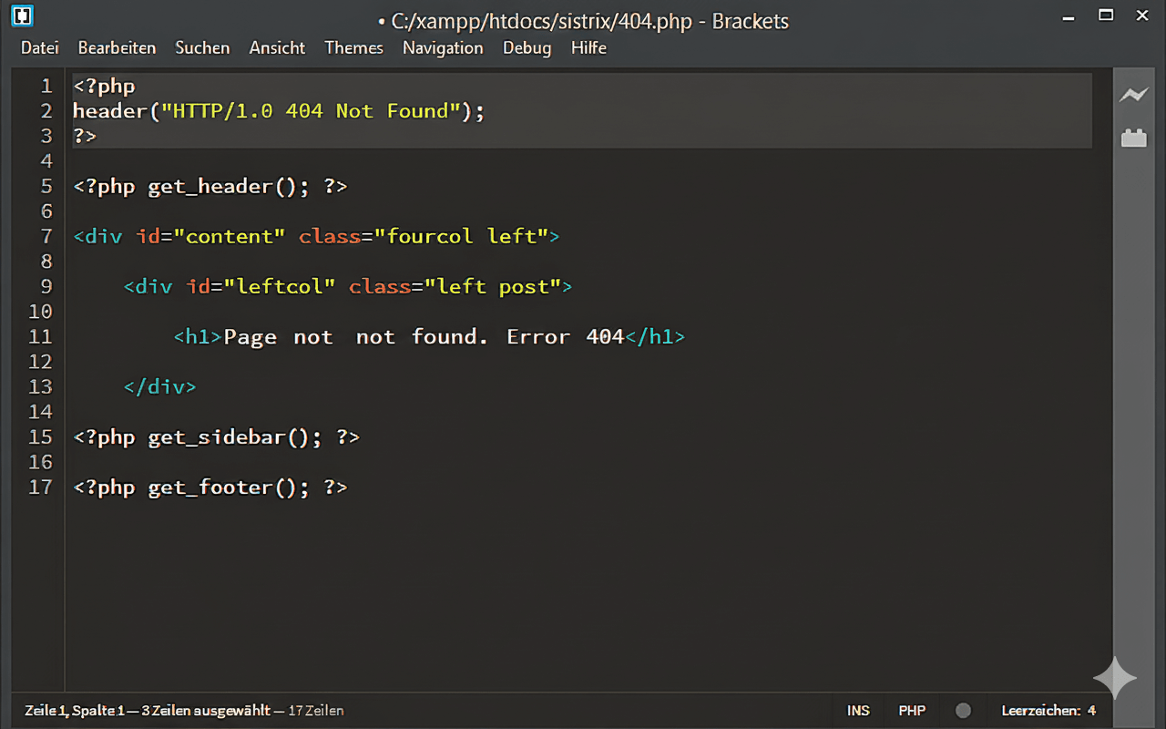 CMS WordPress: configurare correttamente la pagina di errore