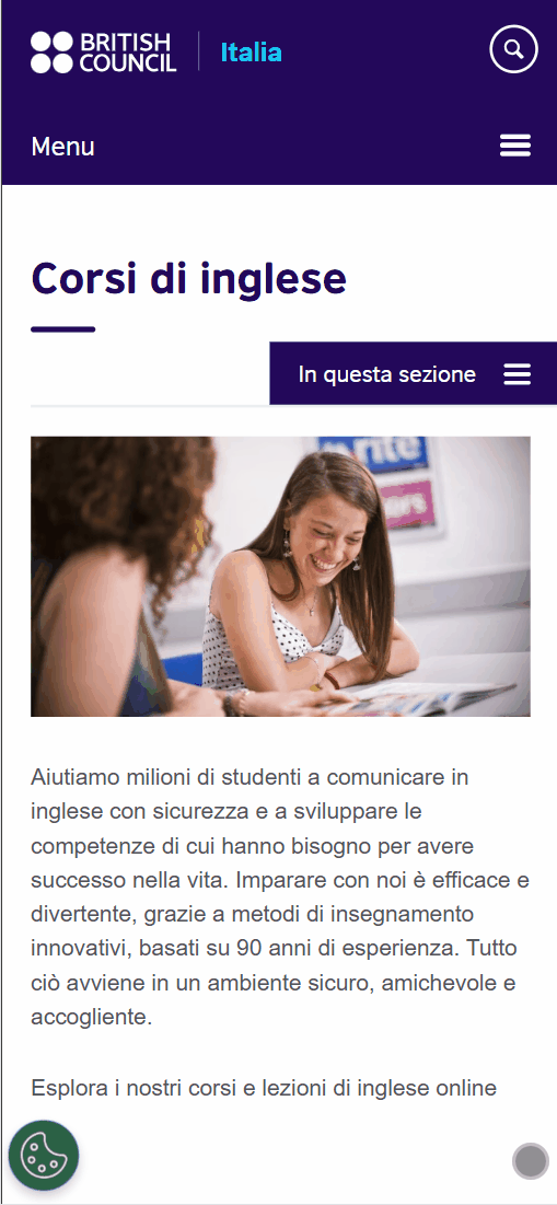 Siti di scuole d'inglese 