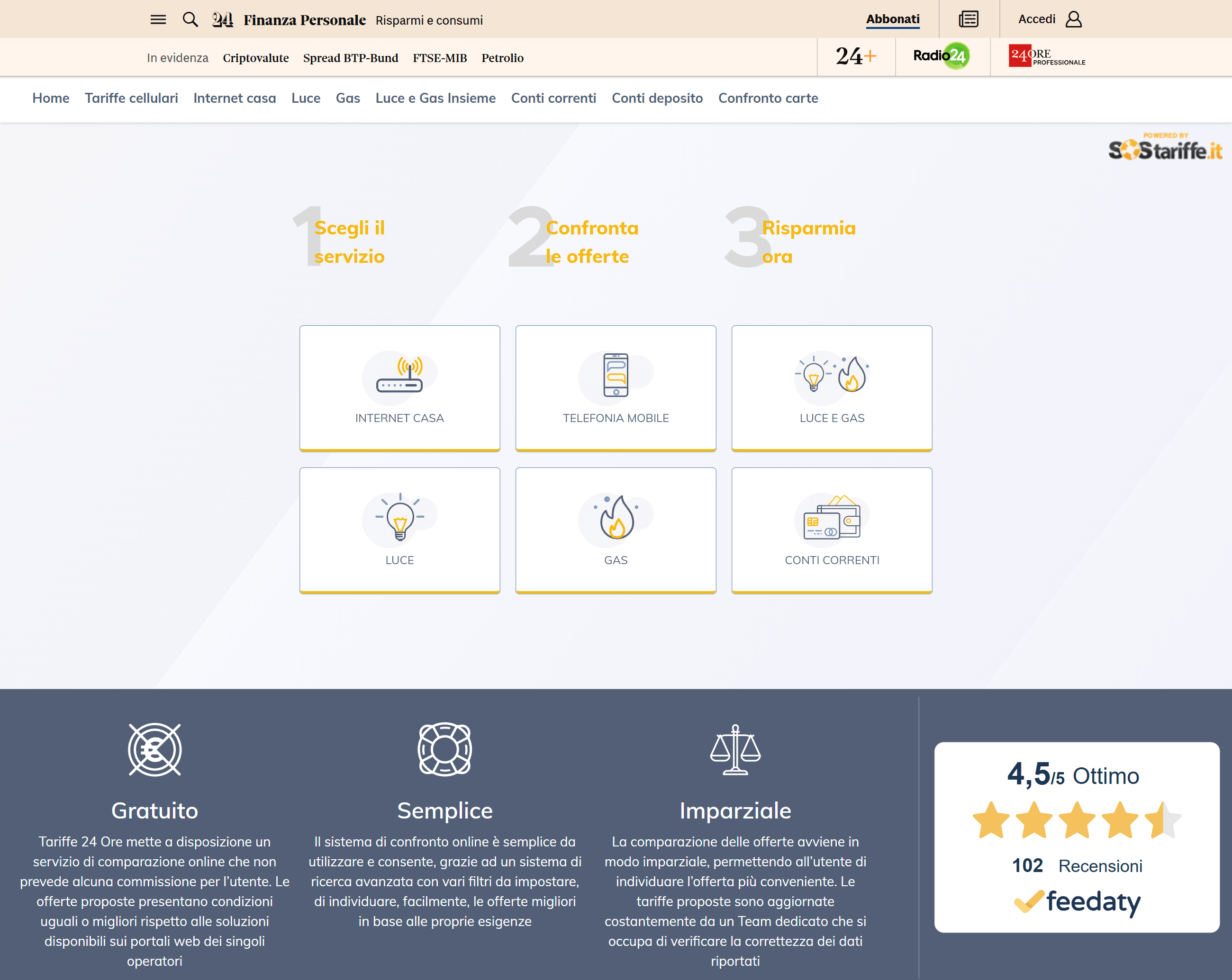 tariffe.ilsole24ore.com